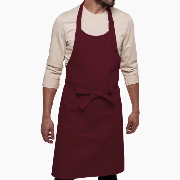 tablier bordeaux personnalisé