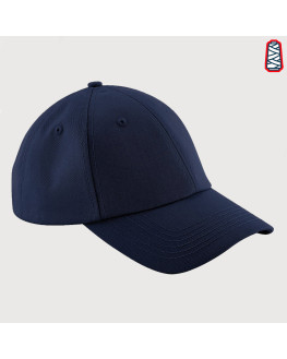 casquette bleu marine brodée