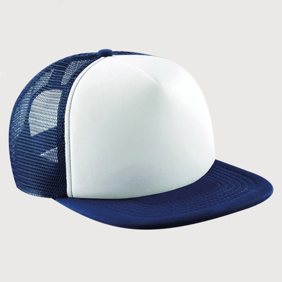 casquette bleu marine imprimée