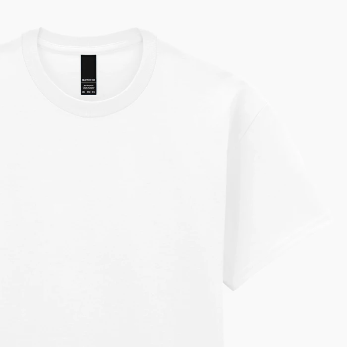 tee shirt homme blanc brodé