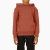 Sweat Capuche Premium Bio Enfant Imprimé Heritage borwn