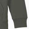 Sweat Capuche Premium Bio Enfant Imprimé Khaki