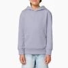 Sweat Capuche Premium Bio Enfant Imprimé Lilac