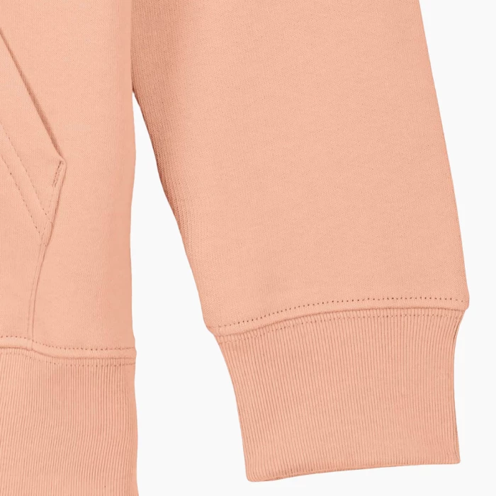 Sweat Capuche Premium Bio Enfant Imprimé beige