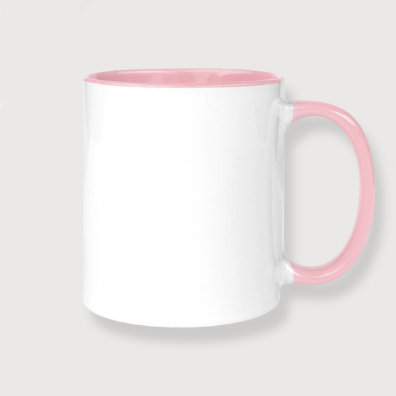 mug rose personnalisé