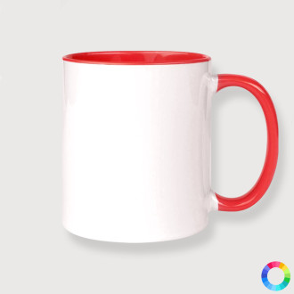 mug rouge personnalisé