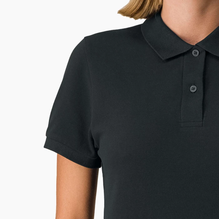 Polo Personnalisé Brodé à l'Unité | Polo Premium Bio Femme Brodé