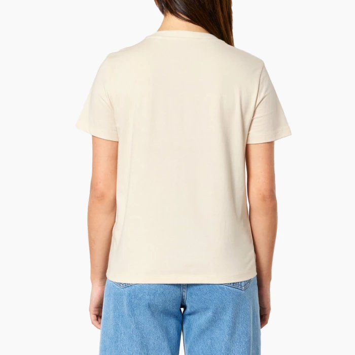 tshirt femme beige brodé (arrière)