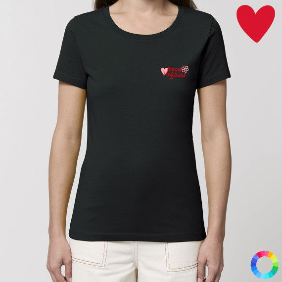 T-shirt Amour Toujours Imprimé