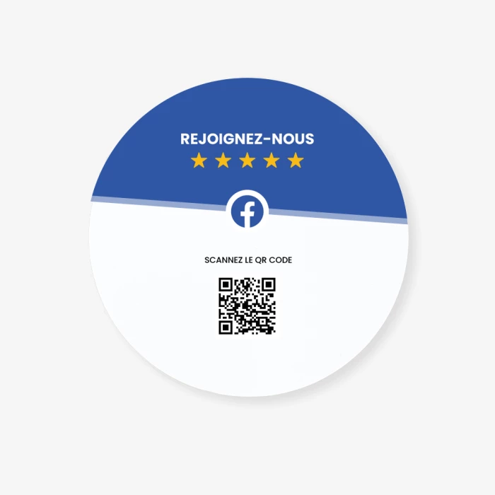 Plaque NFC Facebook  | Atelier du Quai