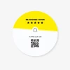 Plaque NFC Snapchat  | Atelier du Quai