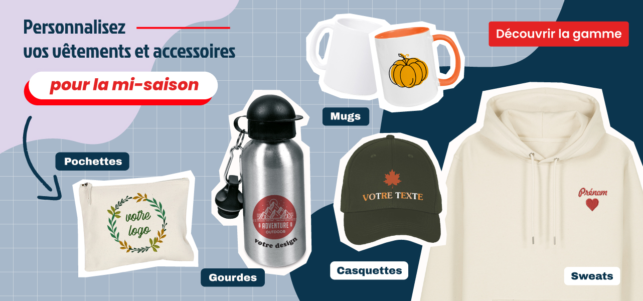 Accessoires personnalisés été